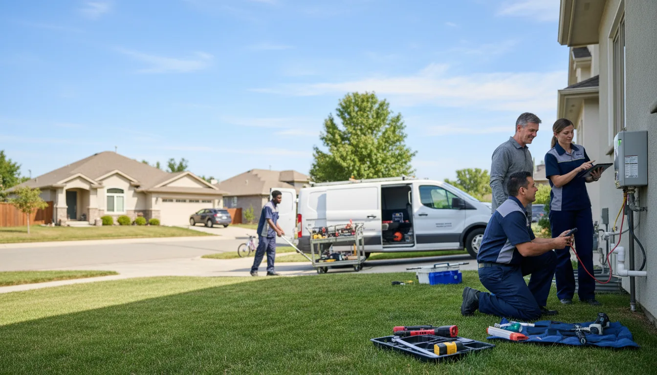 Tankless water heater service in Wedron, IL